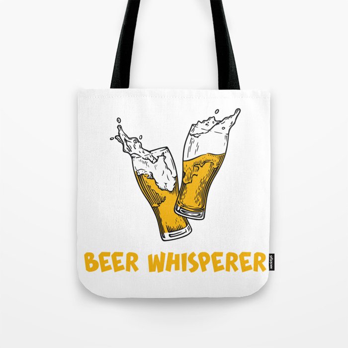 Beer Whisperer Tote Bag
