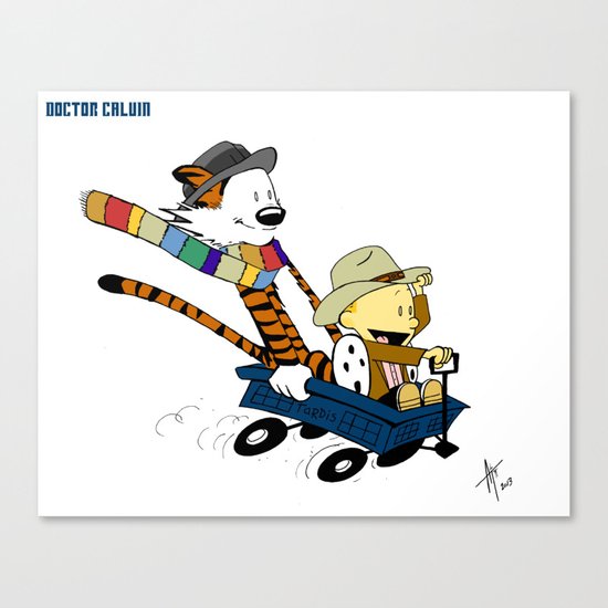 Doctor Calvin - TARDIWagon Canvas Print