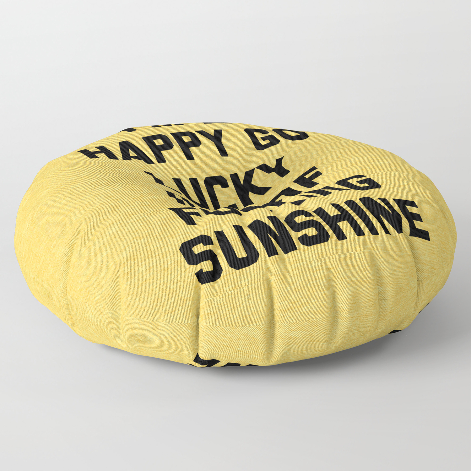 Ray Of Fucking Sunshine Funny Quote Floor Pillow By Envyart Society6