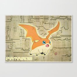 Digimon Adventure - Patamon Canvas Print