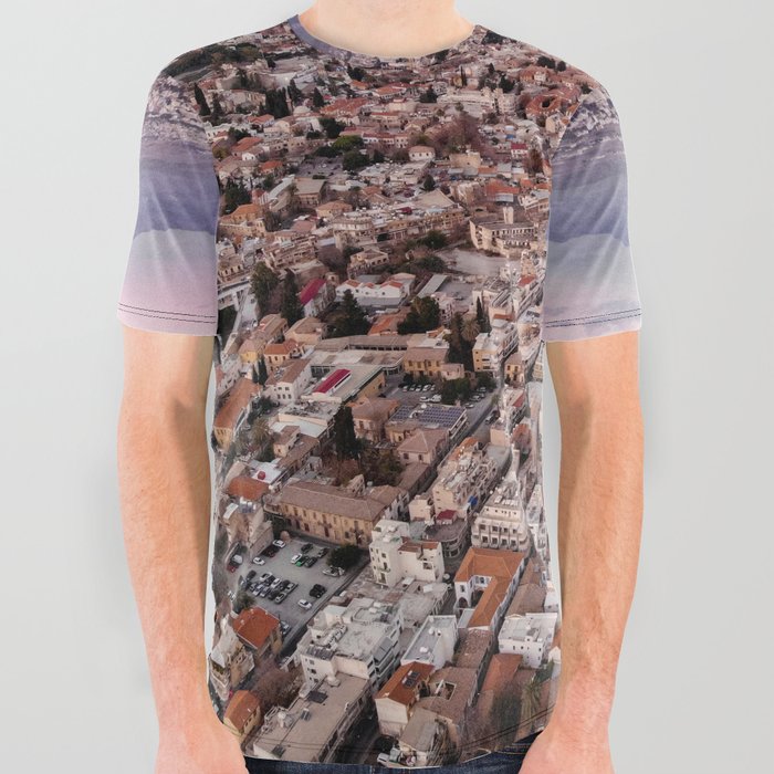 Nicosia the capital of Cyprus All Over Graphic Tee