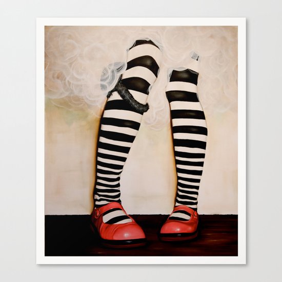 Which Way Ought I to go From Here? Canvas Print