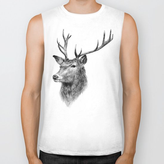 Deer Biker Tank