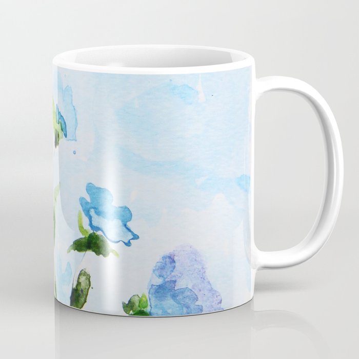 Blue flowers Coffee Mug