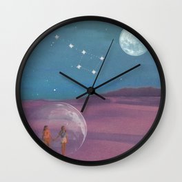 The sun will come out again Wall Clock