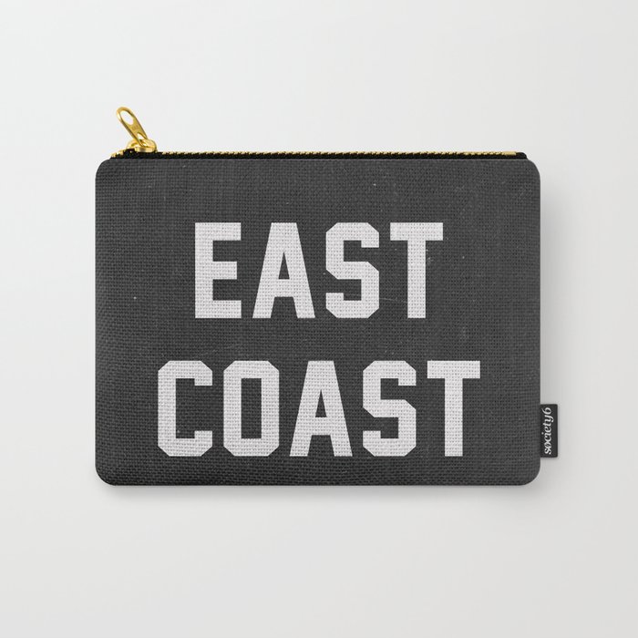 East Coast - black Carry-All Pouch
