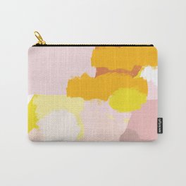 Rayons de Soleil Carry-All Pouch | Quartz, Yellow, Warmcolors, Pink, Rose, Digital, Energy, Art, Bold, Abstract 