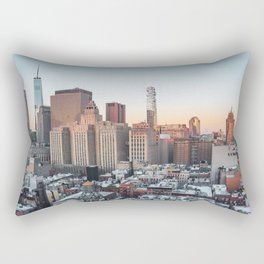 Views of NYC | Sunset in New York City Rectangular Pillow