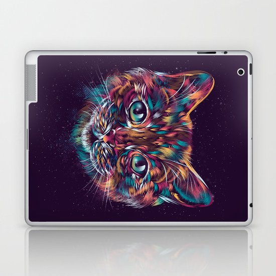 Space Cat Laptop & iPad Skin