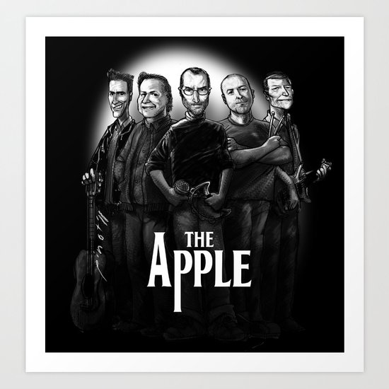 The Apple Band Art Print