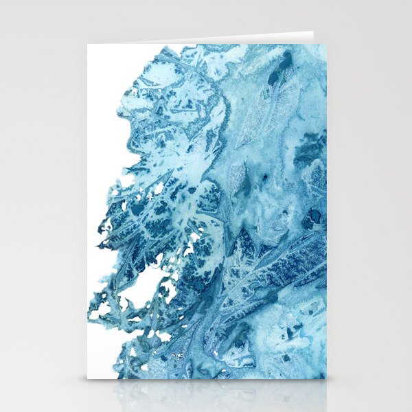 Sea Whip Coral Print Stationery Cards