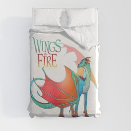 Wings Of Fire - Queen Glory Duvet Cover