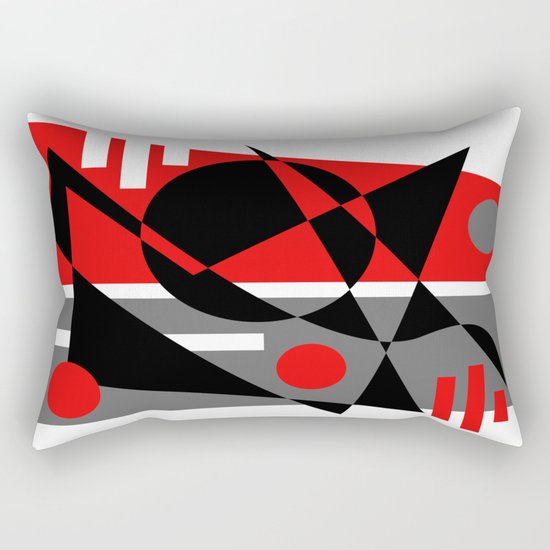 Abstract #353 Rectangular Pillow