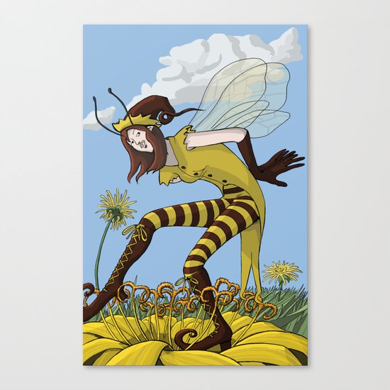 Pollen Dance Canvas Print