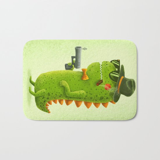 Dino bandito Bath Mat
