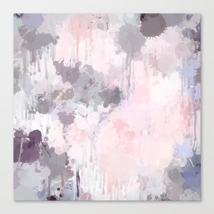 Pink and deals grey canvas