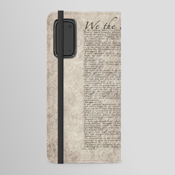 US Constitution - United States Bill of Rights Android Wallet Case