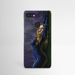 Black Latex Suit Blond Android Case