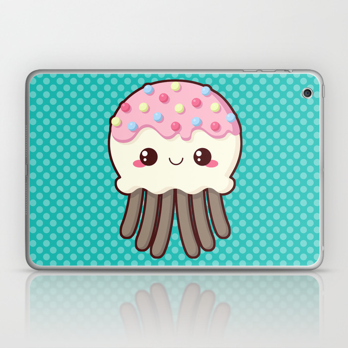 Candy Covered Jellyfish Laptop Ipad Skin By Paithagoras Society6