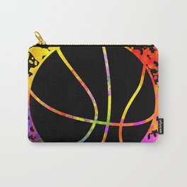 Basketball Paint Splatters colorful Carry-All Pouch | Basketballcoach, Basketballfan, Dunk, Basketballlover, Colorful, Graphicdesign, Watercolor, Paintsplatters, Splashes, Basketball 
