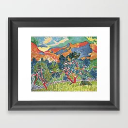 Henri Matisse Landscape Framed Art Print