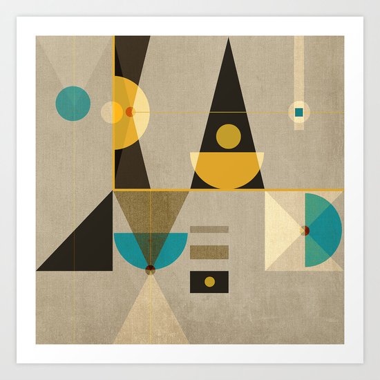 Geometric/Abstract 19 Art Print
