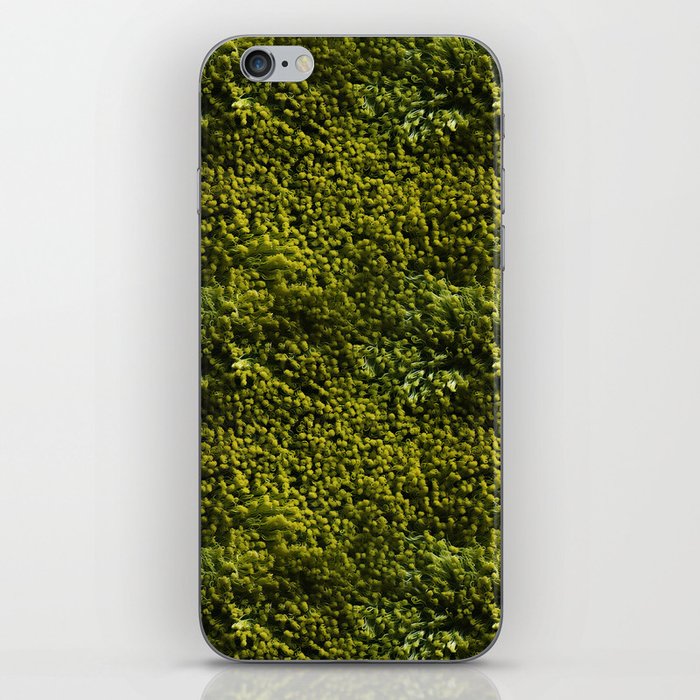 Green moss carpet #11 iPhone Skin