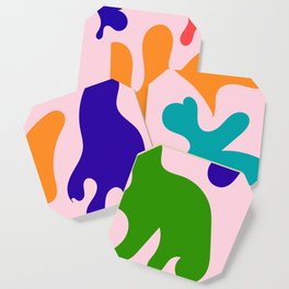 11  Henri Matisse Inspired 220527 Abstract Shapes Organic Valourine Original Coaster