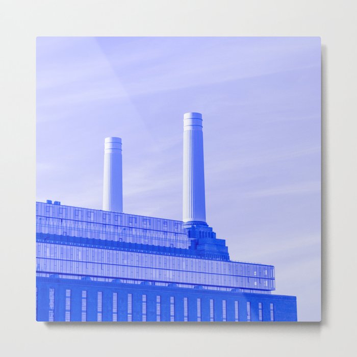 Battersea Power Station, London. Metal Print