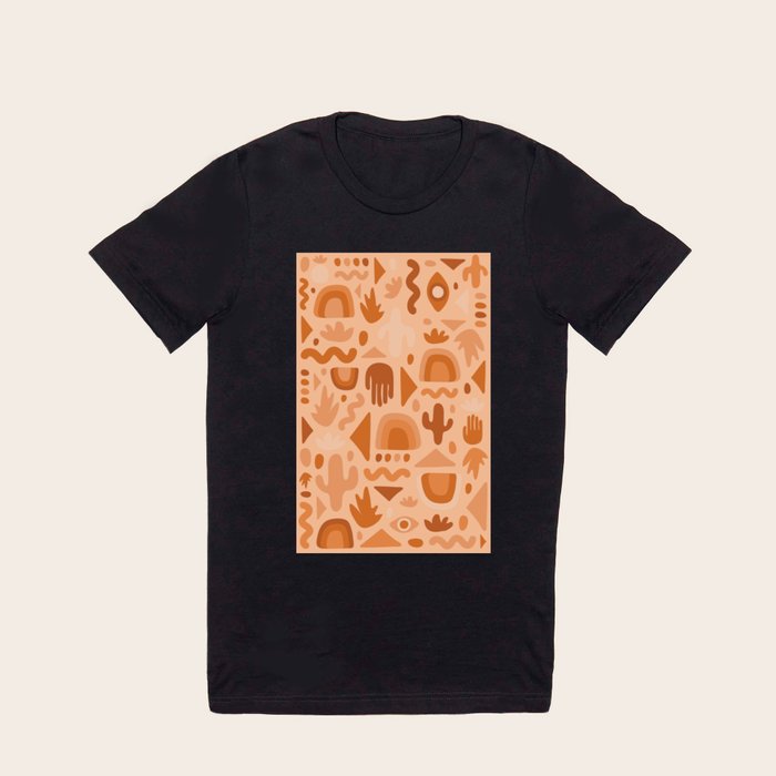 front triangle cut out shirt