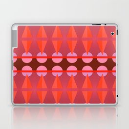 Triangle Moon P Red Laptop Skin