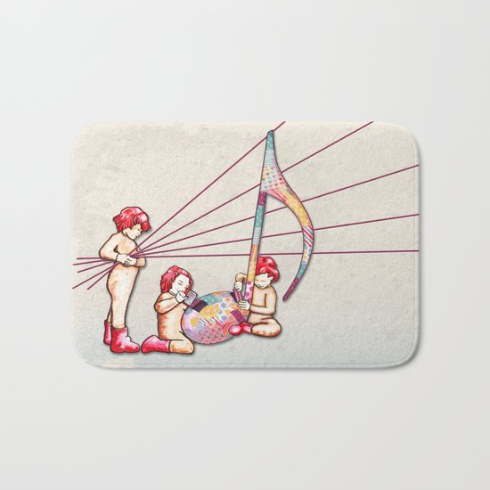 The Music Class - L'atelier de musique Bath Mat