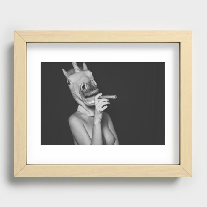 The Stud Recessed Framed Print