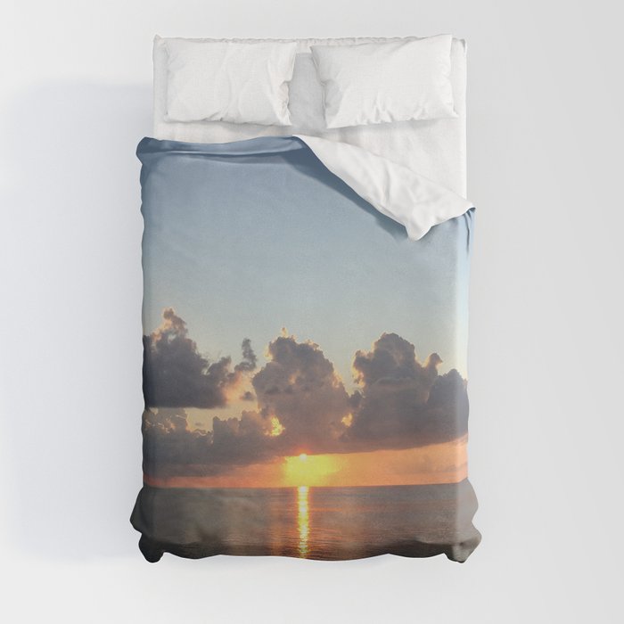 Bermuda Sunset Duvet Cover