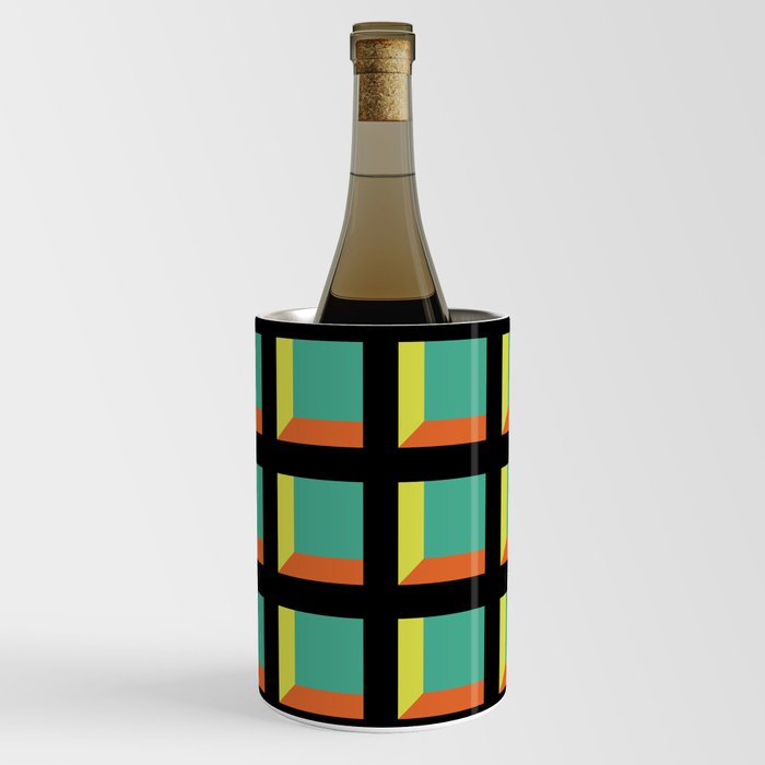 Minimalist 3D Pattern I Wine Chiller