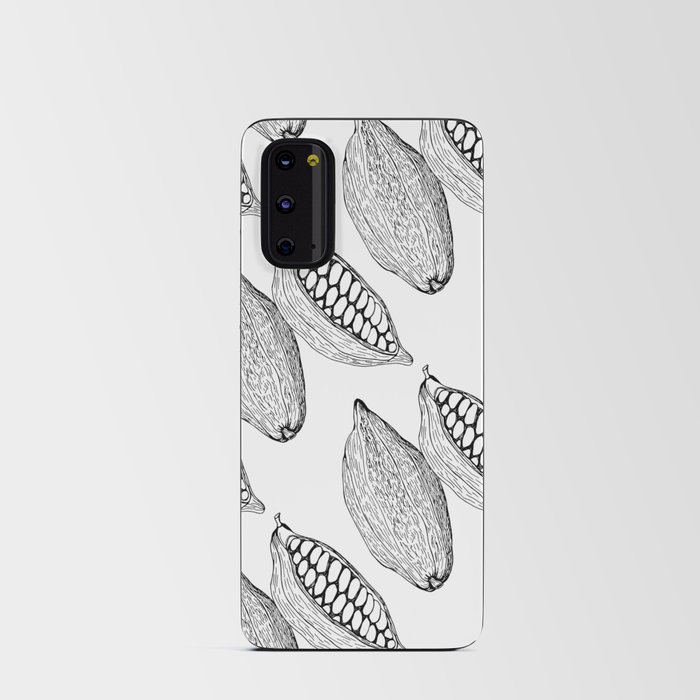 Cocoa Pattern Android Card Case