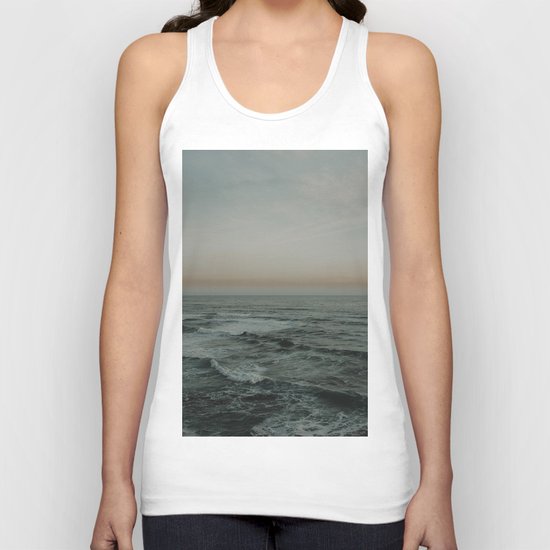 The calm ocean Unisex Tank Top