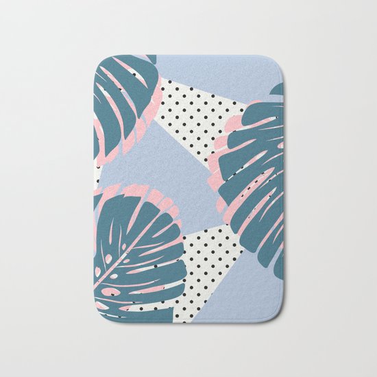 Tropical 80s Bath Mat