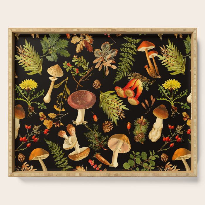 Vintage & Shabby Chic - Autumn Harvest Black Serving Tray by ...