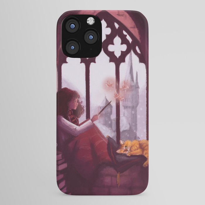 Hermione Reading iPhone Case