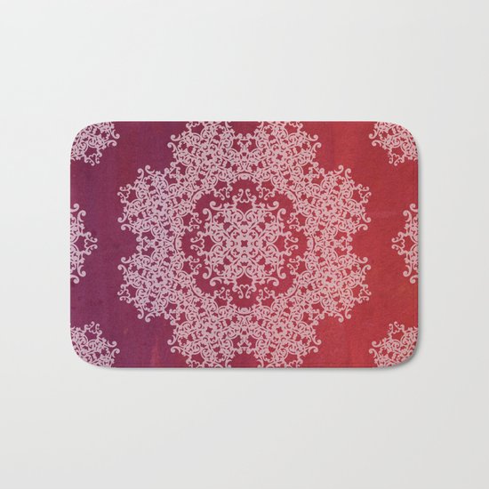 Playing with a lace - dresser from Grandma Bath Mat