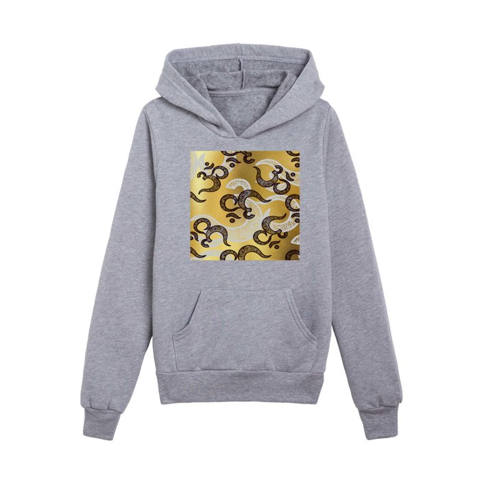Amulet Gold Kids Pullover Hoodie