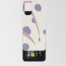 Spots patterned color leaves 2 Android Card Case