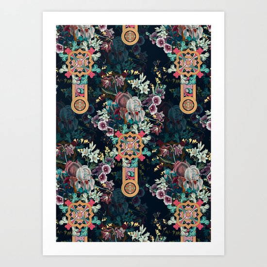 Floral Pattern I Art Print