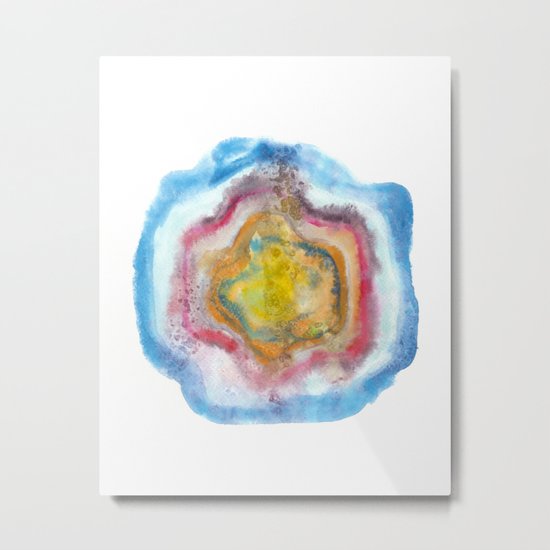 Agate inspiration Metal Print