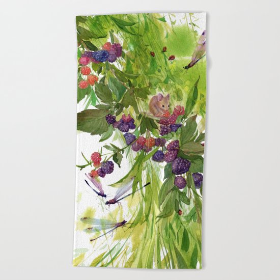 Spring cuteness Beach Towel