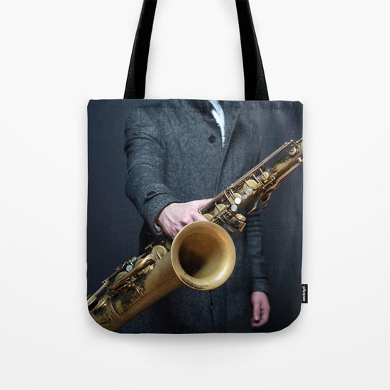saxophone Tote Bag