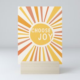 Choose Joy Mini Art Print