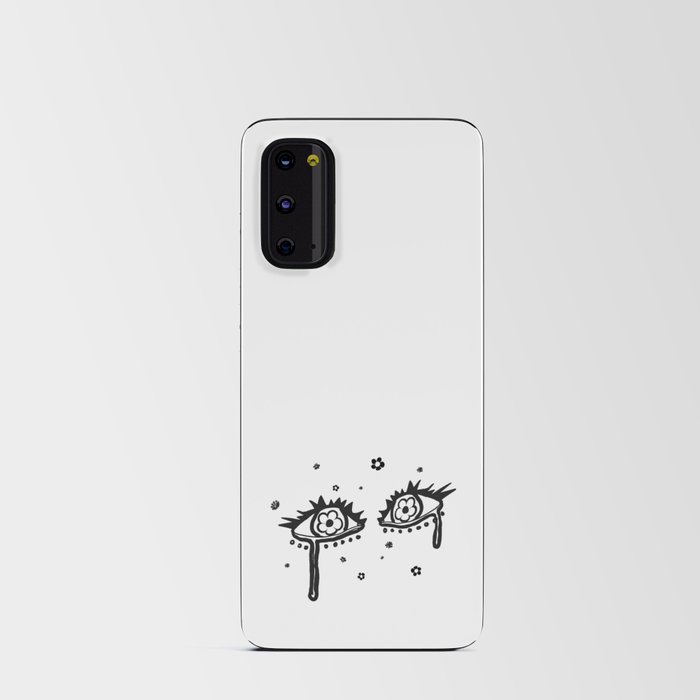 miss daisy (b&w) Android Card Case