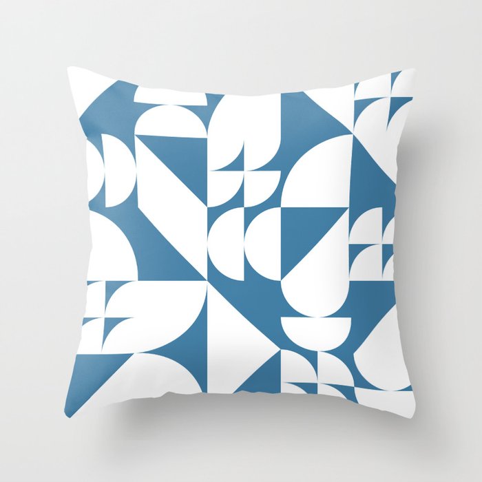 Geometrical modern classic shapes composition 18 Throw Pillow